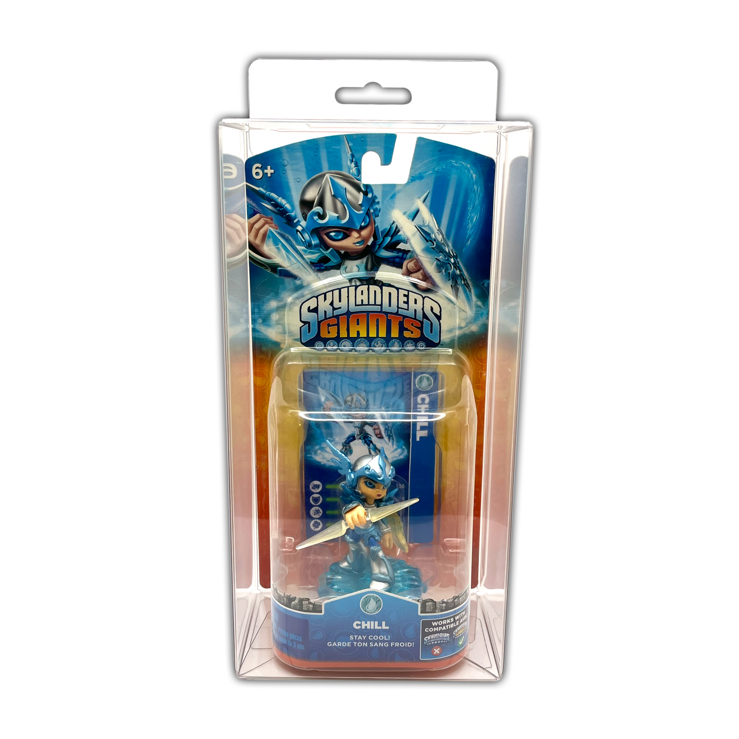 Skylanders Giants/ Swap Force Sky Sleeve | Protective Display Case (For Single Pack Core Figures)