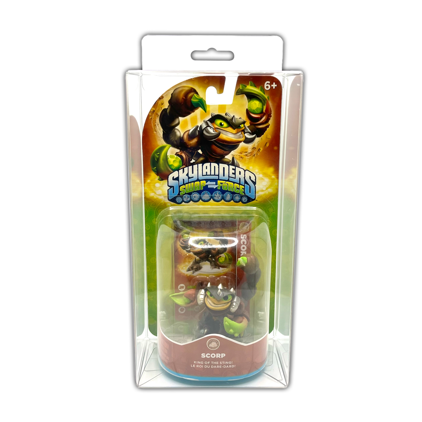 Skylanders Giants/ Swap Force Sky Sleeve | Protective Display Case (For Single Pack Core Figures)